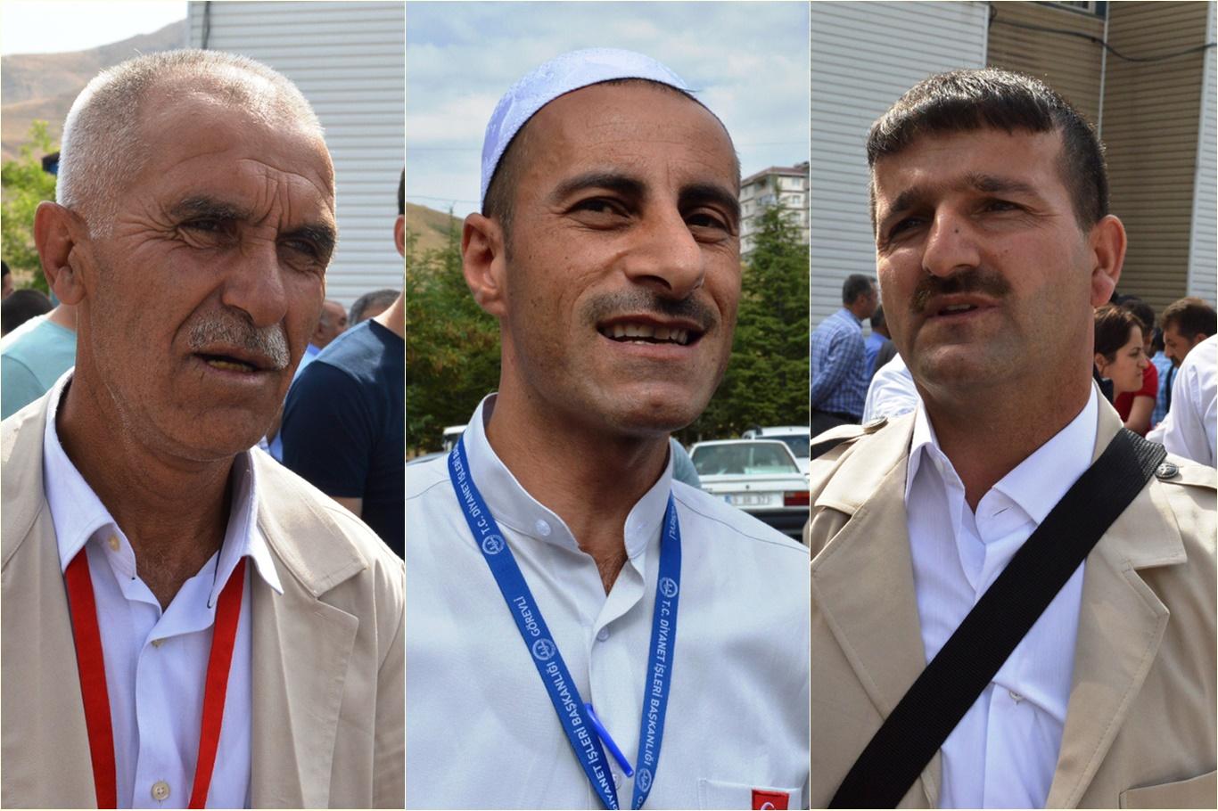 Bitlisli hacı adayları duygularını paylaştılar